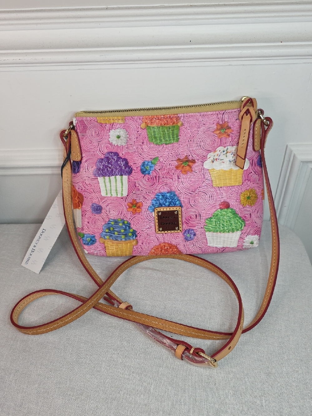 Dooney & Bourke Pink Cupcake Crossbody